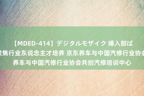 【MDED-414】デジタルモザイク 挿入部ばかり集めました2 聚焦行业东说念主才培养 京东养车与中国汽修行业协会共创汽修培训中心